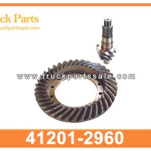 41201-2960 412012960 7X38 crown wheel and pinion gear for HINO 500