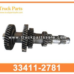 33411-2781 334112781 Counter Shaft 9TX22TX10T for HINO F20C
