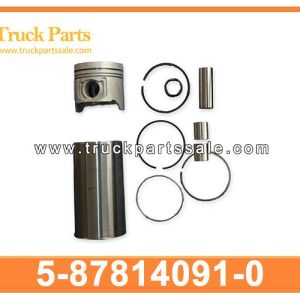 5-87814091-0 5878140910 5-87814-091-0 Cylinder Liner Kit for ISUZU 600P NKR TFR TFS 4JH1