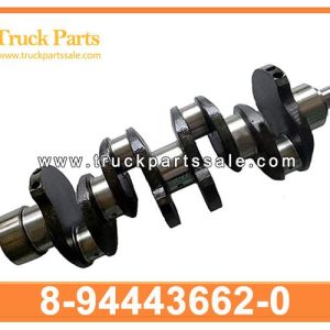 8-94443662-0 8944436620 8-94443-662-0 Engine Crankshaft with damper pulley for ISUZU NKR 4JB1
