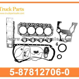 5-87812706-0 5878127060 5-87812-706-0 Overhaul Gasket Kit for ISUZU NHR NKP 100P