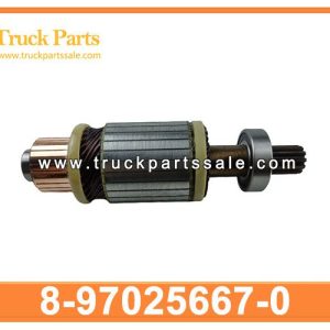 8-97025667-0 8970256670 8-97025-667-0 Starter rotor Armature Ctarter for ISUZU NPR 4HF1