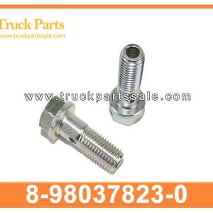 8-98037823-0 8980378230 8-98037-823-0 Supercharger Of Oil Pipe Screw for ISUZU 6HK1 4HK1