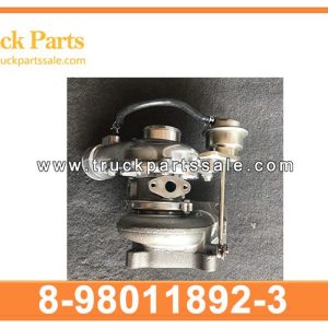 8-98011892-3 8980118923 8-98011-892-3 Turbocharger for ISUZU 4JJ1 D-max