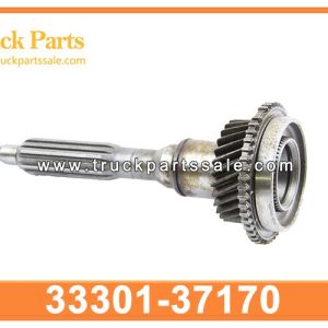 33301-37170 3330137170 drive shaft gears input shaft for HINO
