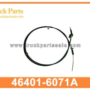 46401-6071A 464016071A hand brake cable for HINO