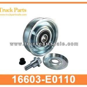 16603-E0110 16603E0110 idler pulley for HINO 700 E13C